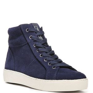 Sam Edelman baby blue high top sneakers